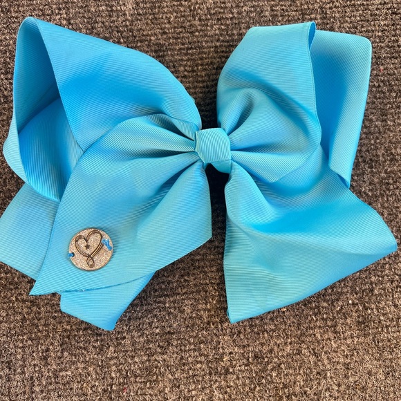 JoJo Siwa Bright Blue Hair Bow - Picture 1 of 1